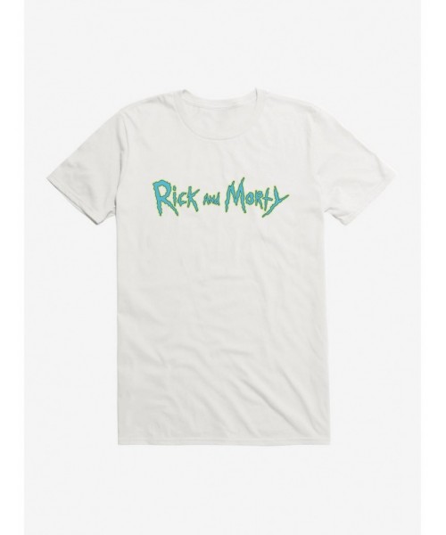 Sale Item Rick And Morty Classic Logo T-Shirt $6.50 T-Shirts