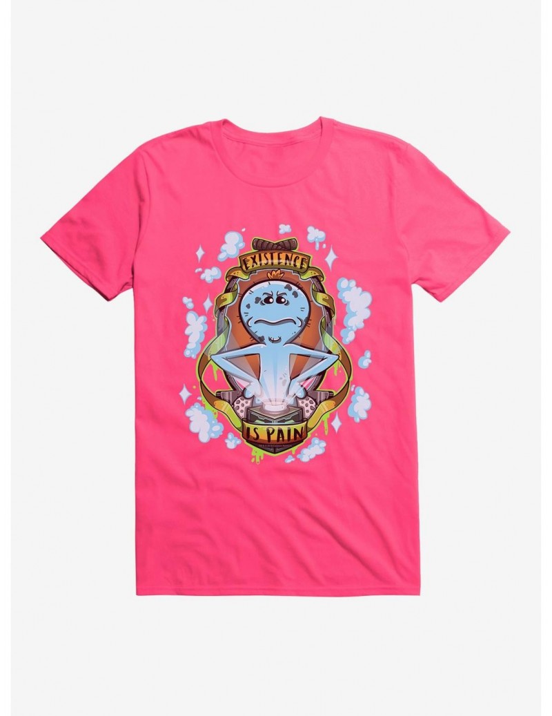 Exclusive Price Rick And Morty Existence Is Pain T-Shirt $8.41 T-Shirts