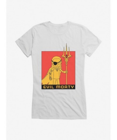 Sale Item Rick And Morty Evil Morty Girls T-Shirt $9.16 T-Shirts