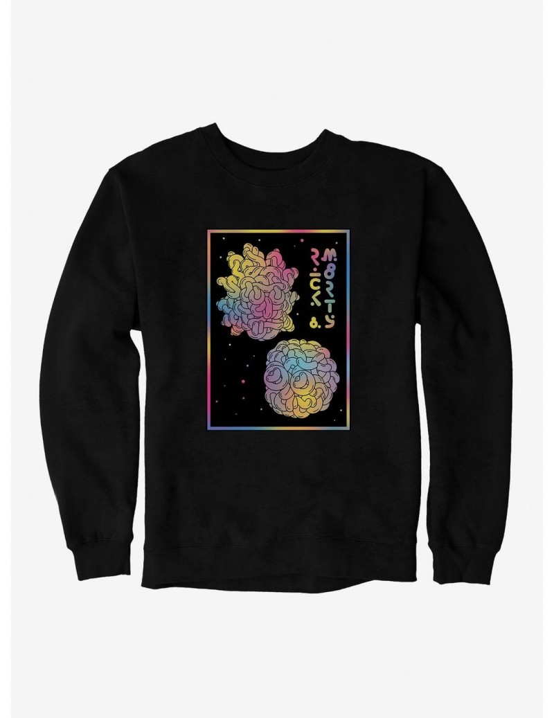 Sale Item Rick And Morty Brain Faces Sweatshirt $13.58 Sweatshirts