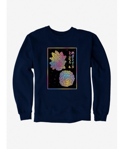 Sale Item Rick And Morty Brain Faces Sweatshirt $13.58 Sweatshirts