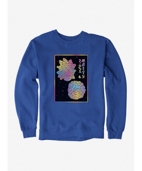 Sale Item Rick And Morty Brain Faces Sweatshirt $13.58 Sweatshirts