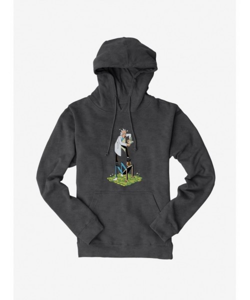 Flash Sale Rick And Morty Standing On A Person Hoodie $11.85 Hoodies