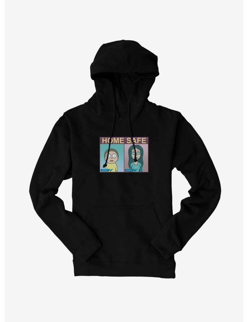 Unique Rick And Morty Home Safe Hoodie $11.49 Hoodies