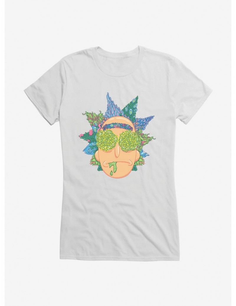 Big Sale Rick And Morty Portal Eyes Rick Girls T-Shirt $7.97 T-Shirts