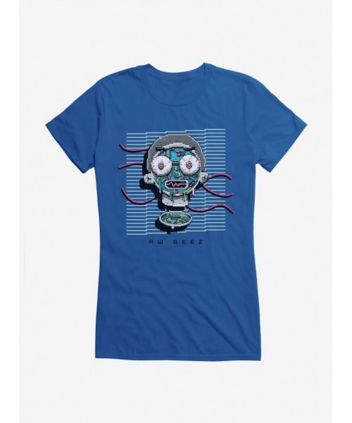 Limited-time Offer Rick And Morty Aw Geez Girls T-Shirt $8.76 T-Shirts