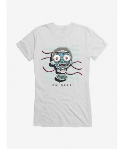 Limited-time Offer Rick And Morty Aw Geez Girls T-Shirt $8.76 T-Shirts