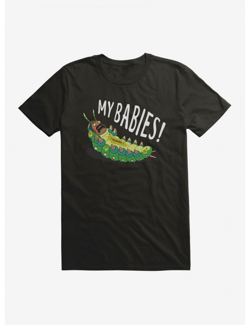 Absolute Discount Rick And Morty Mr. Goldenfold Caterpillar T-Shirt $8.99 T-Shirts