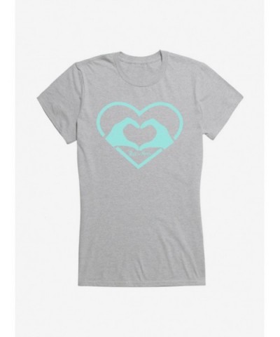 Low Price Rick And Morty Heart Hands Girls T-Shirt $9.96 T-Shirts