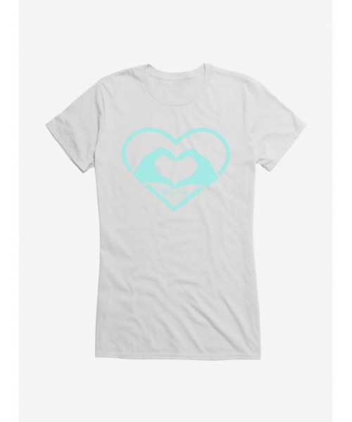 Low Price Rick And Morty Heart Hands Girls T-Shirt $9.96 T-Shirts