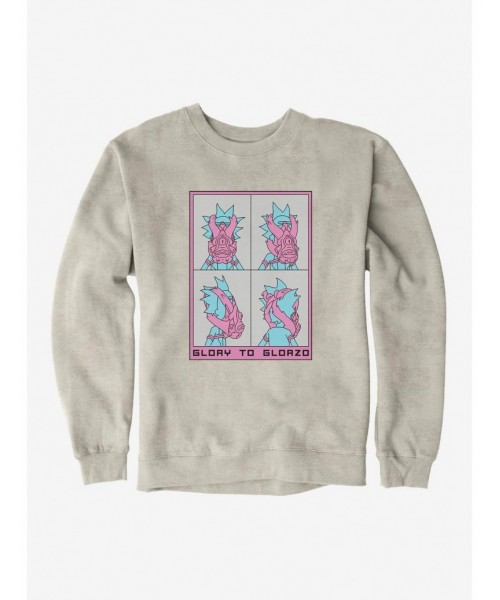 Wholesale Rick And Morty Glory To Glorzo Sweatshirt $13.28 Sweatshirts