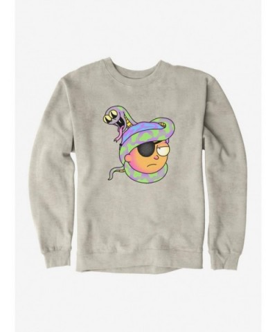 Cheap Sale Rick And Morty Snake Sweatshirt $12.10 Sweatshirts