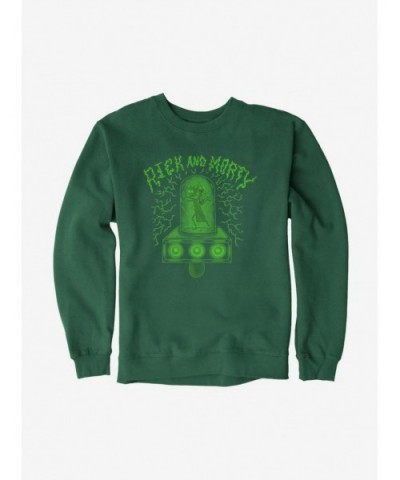 Limited Time Special Rick And Morty Portal Gun Sweatshirt $10.63 Sweatshirts