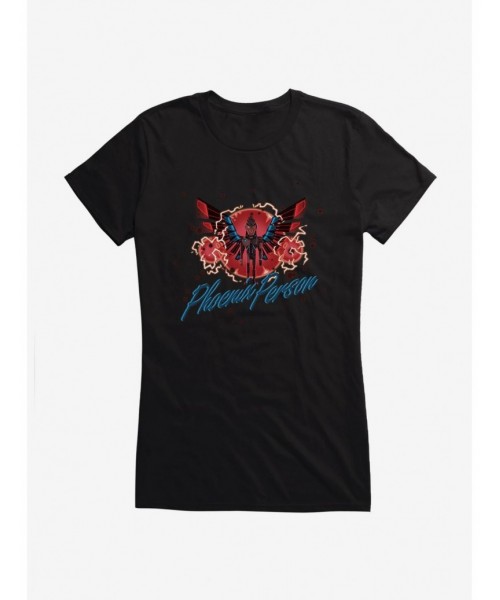 Sale Item Rick And Morty Electric Phoenix Person Girls T-Shirt $6.77 T-Shirts