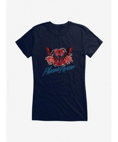 Sale Item Rick And Morty Electric Phoenix Person Girls T-Shirt $6.77 T-Shirts