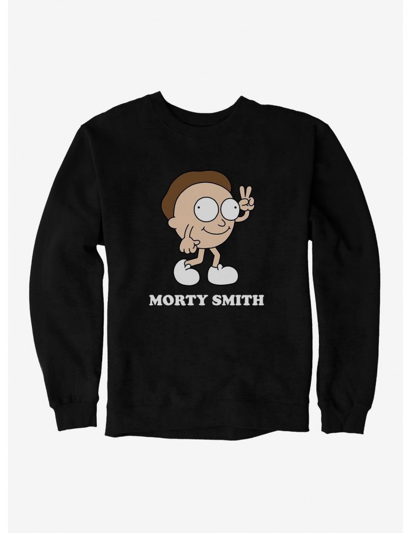 Exclusive Price Rick And Morty Morty Smith Sweatshirt $14.17 Sweatshirts