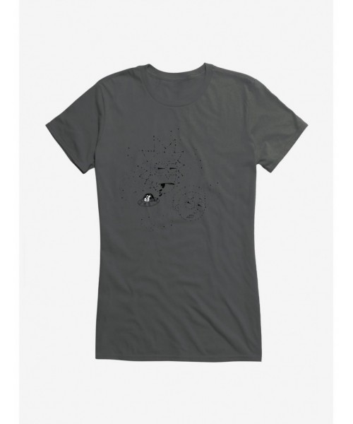 Hot Selling Rick And Morty Constellation Girls T-Shirt $6.77 T-Shirts