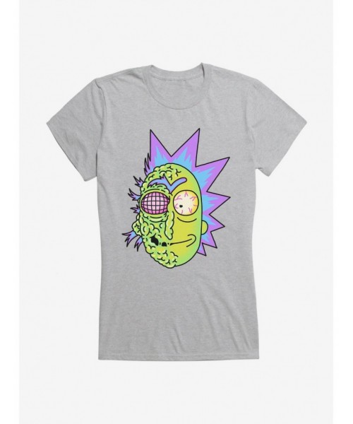 Discount Rick And Morty Mutant Rick Girls T-Shirt $9.96 T-Shirts