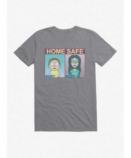 Exclusive Price Rick And Morty Home Safe T-Shirt $7.07 T-Shirts