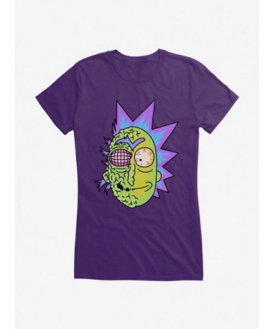 Discount Rick And Morty Mutant Rick Girls T-Shirt $9.96 T-Shirts