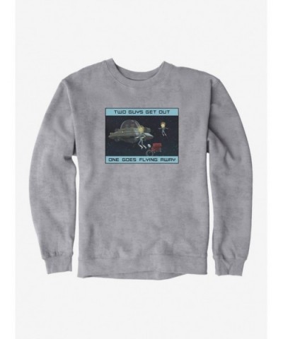 Special Rick And Morty Two Guys Get Out Sweatshirt $8.86 Sweatshirts