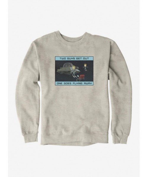 Special Rick And Morty Two Guys Get Out Sweatshirt $8.86 Sweatshirts