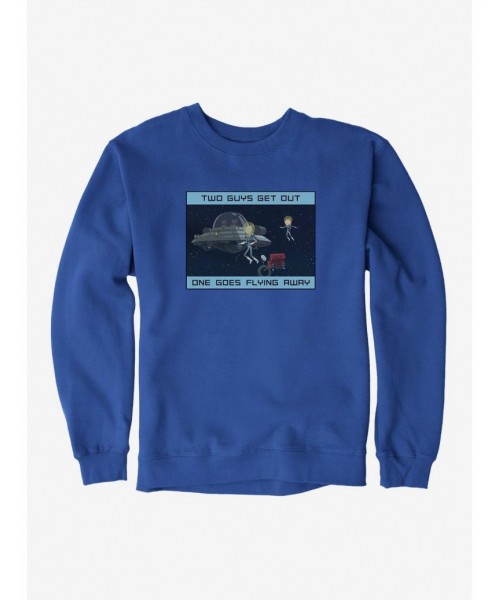 Special Rick And Morty Two Guys Get Out Sweatshirt $8.86 Sweatshirts