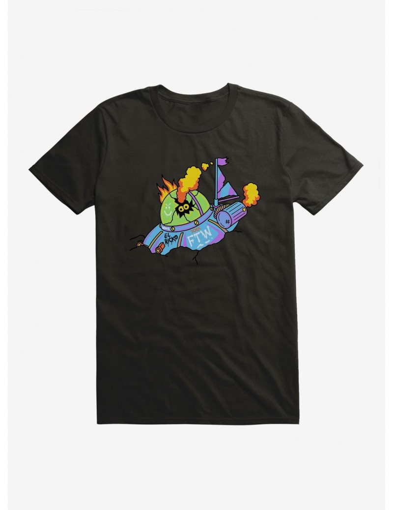Seasonal Sale Rick And Morty El Ricko Saucer T-Shirt $6.12 T-Shirts