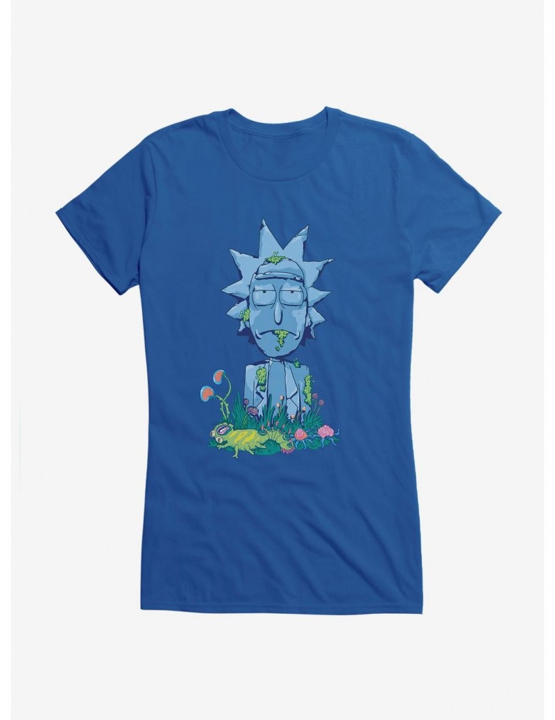 Wholesale Rick And Morty Sculpture Rick Girls T-Shirt $5.98 T-Shirts