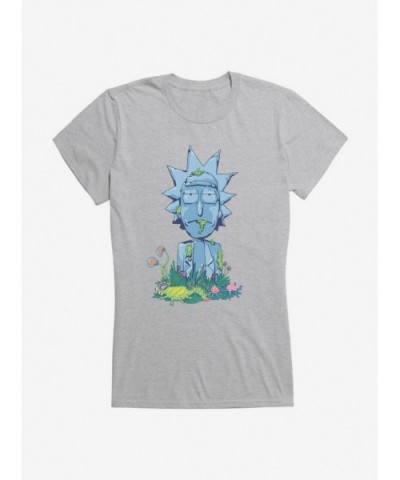 Wholesale Rick And Morty Sculpture Rick Girls T-Shirt $5.98 T-Shirts