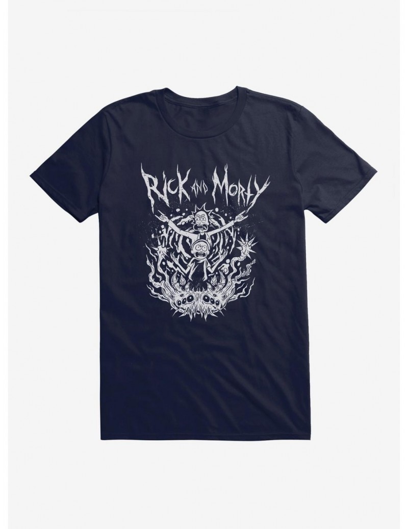 Limited Time Special Rick And Morty Metal Maelstrom T-Shirt $6.12 T-Shirts