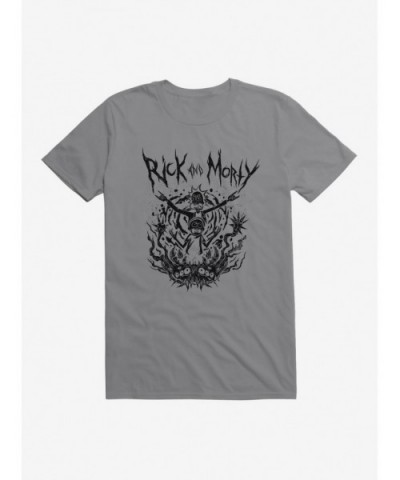 Limited Time Special Rick And Morty Metal Maelstrom T-Shirt $6.12 T-Shirts