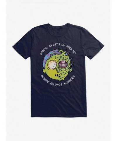 Sale Item Rick And Morty Nobody Exists On Purpose T-Shirt $7.84 T-Shirts