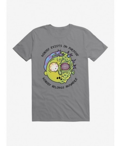 Sale Item Rick And Morty Nobody Exists On Purpose T-Shirt $7.84 T-Shirts