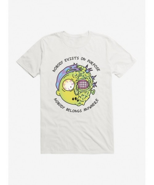 Sale Item Rick And Morty Nobody Exists On Purpose T-Shirt $7.84 T-Shirts