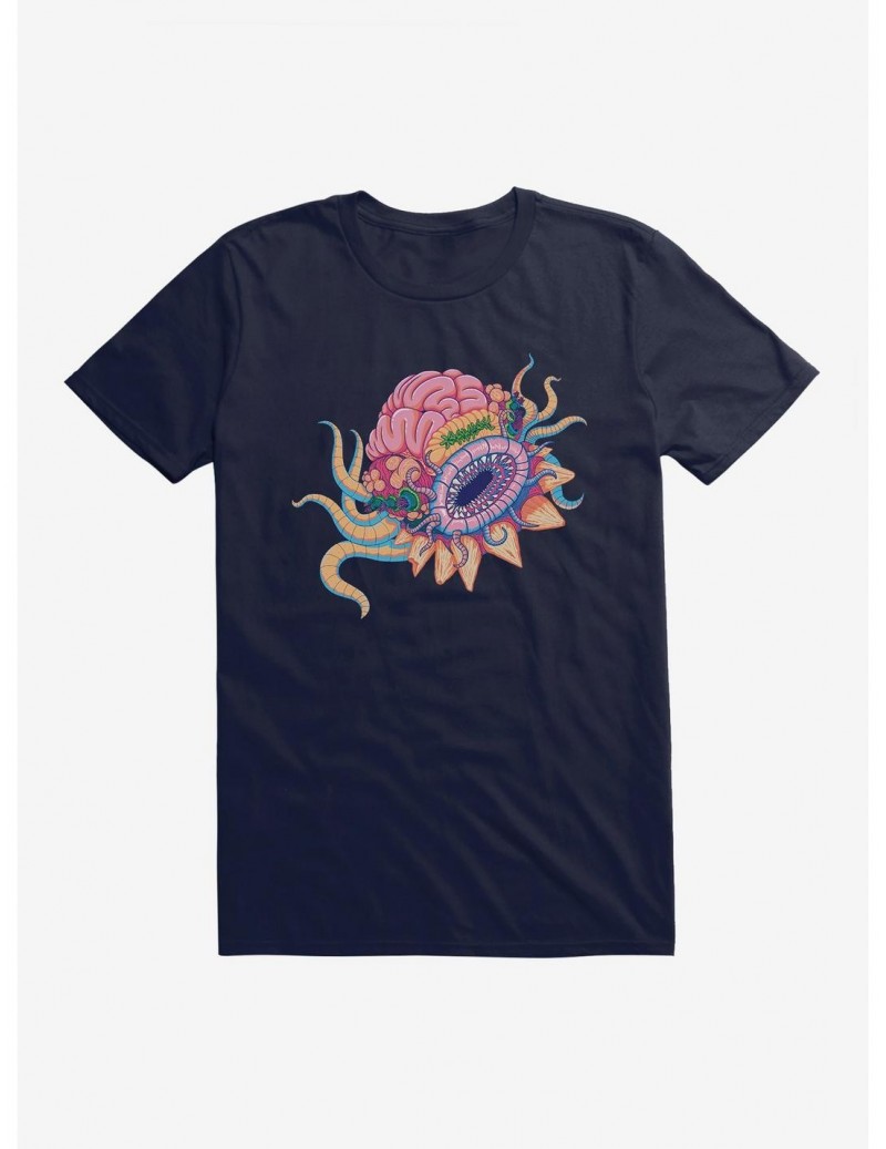 Fashion Rick And Morty Brain Monster T-Shirt $7.07 T-Shirts