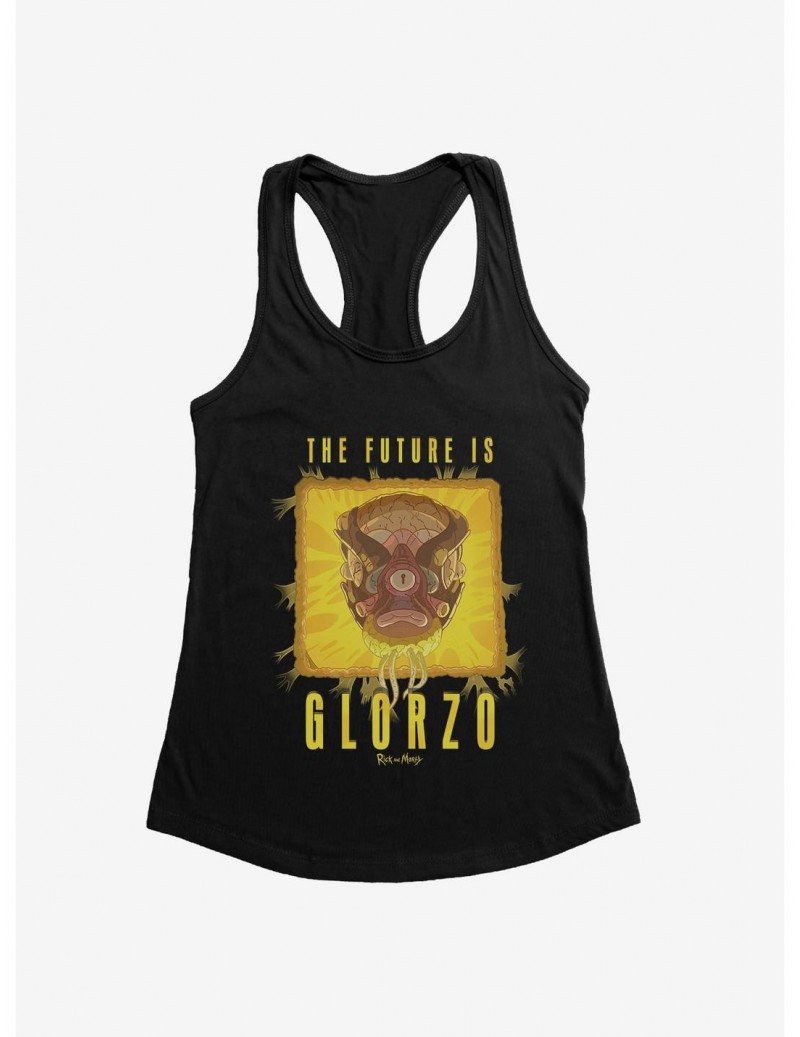 Pre-sale Rick And Morty The Future Is Glorzo Girls Tank $6.37 Tanks
