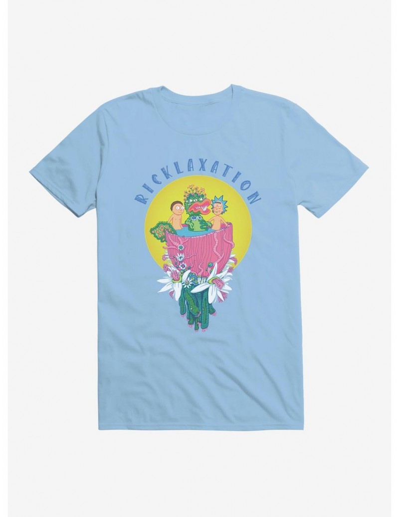 Exclusive Rick And Morty Ricklaxation T-Shirt $8.41 T-Shirts