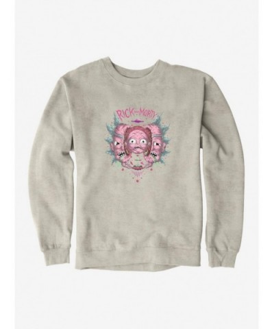 Flash Deal Rick And Morty Split Head Rick Sweatshirt $9.74 Sweatshirts