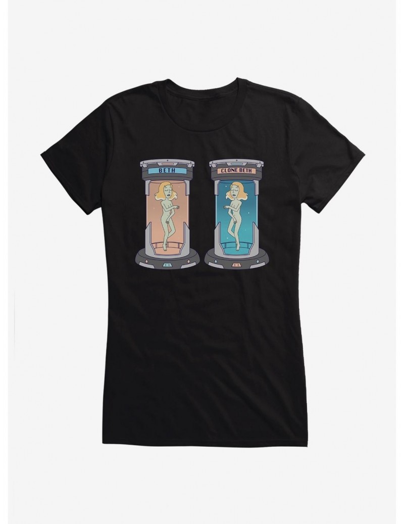 Hot Selling Rick And Morty Beth Capsules Girls T-Shirt $8.37 T-Shirts