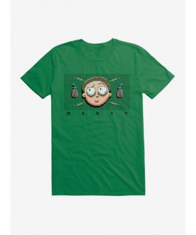 Exclusive Price Rick And Morty 8-Bit Morty T-Shirt $7.84 T-Shirts