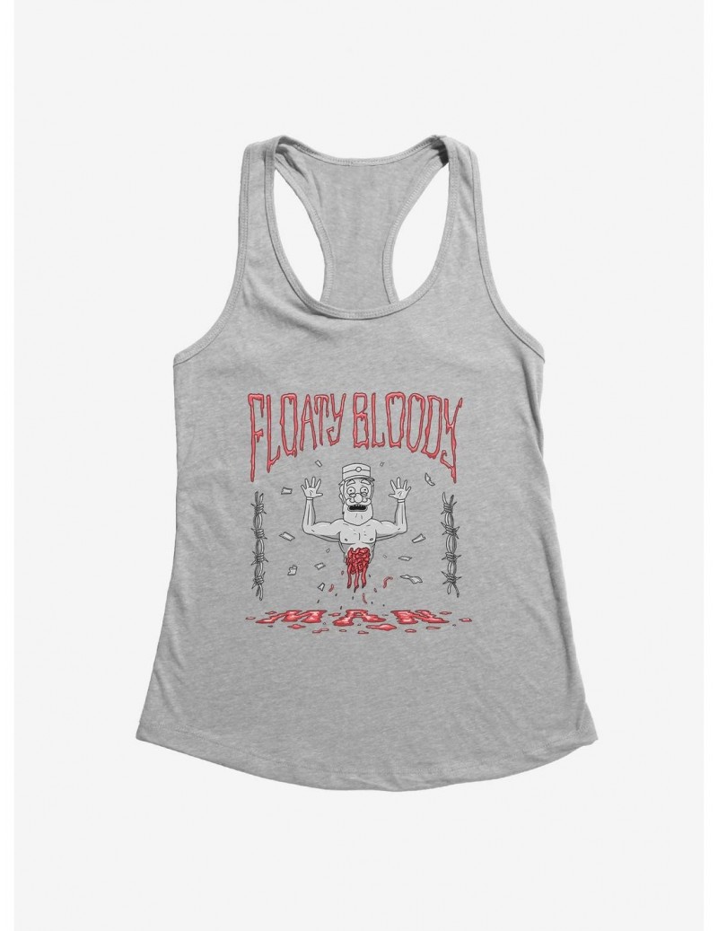 Festival Price Rick And Morty Floaty Bloody Man Girls Tank $8.17 Tanks