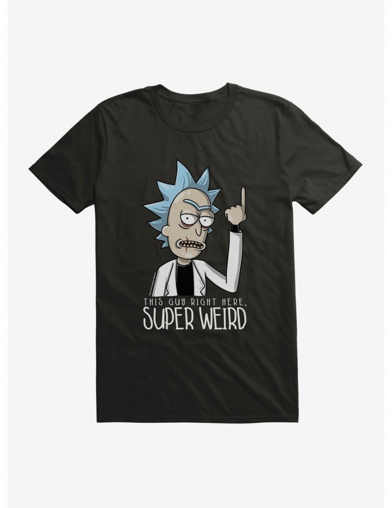 Bestselling Rick And Morty Super Weird T-Shirt $8.03 T-Shirts