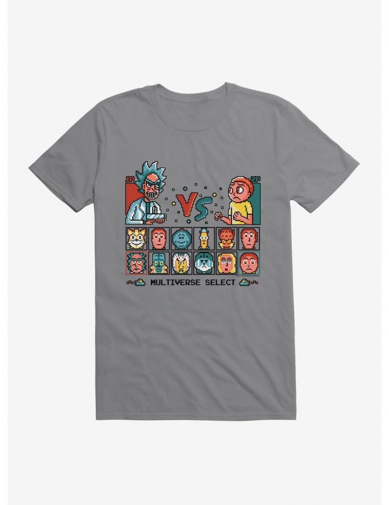 Bestselling Rick And Morty Multiverse Select T-Shirt $7.65 T-Shirts