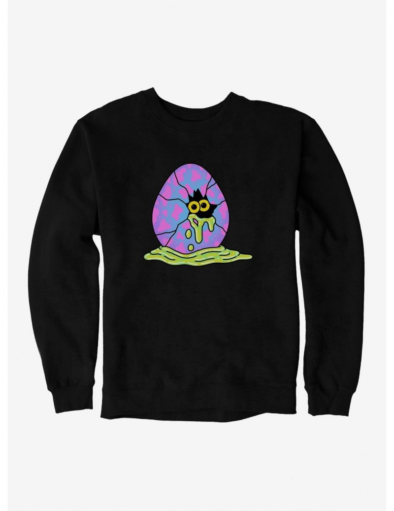 Flash Deal Rick And Morty Cracked Egg Sweatshirt $13.58 Sweatshirts