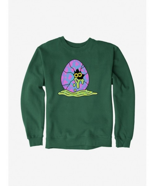 Flash Deal Rick And Morty Cracked Egg Sweatshirt $13.58 Sweatshirts