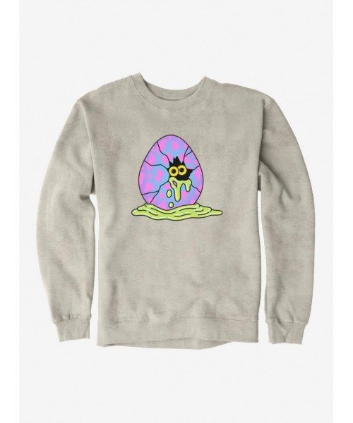 Flash Deal Rick And Morty Cracked Egg Sweatshirt $13.58 Sweatshirts