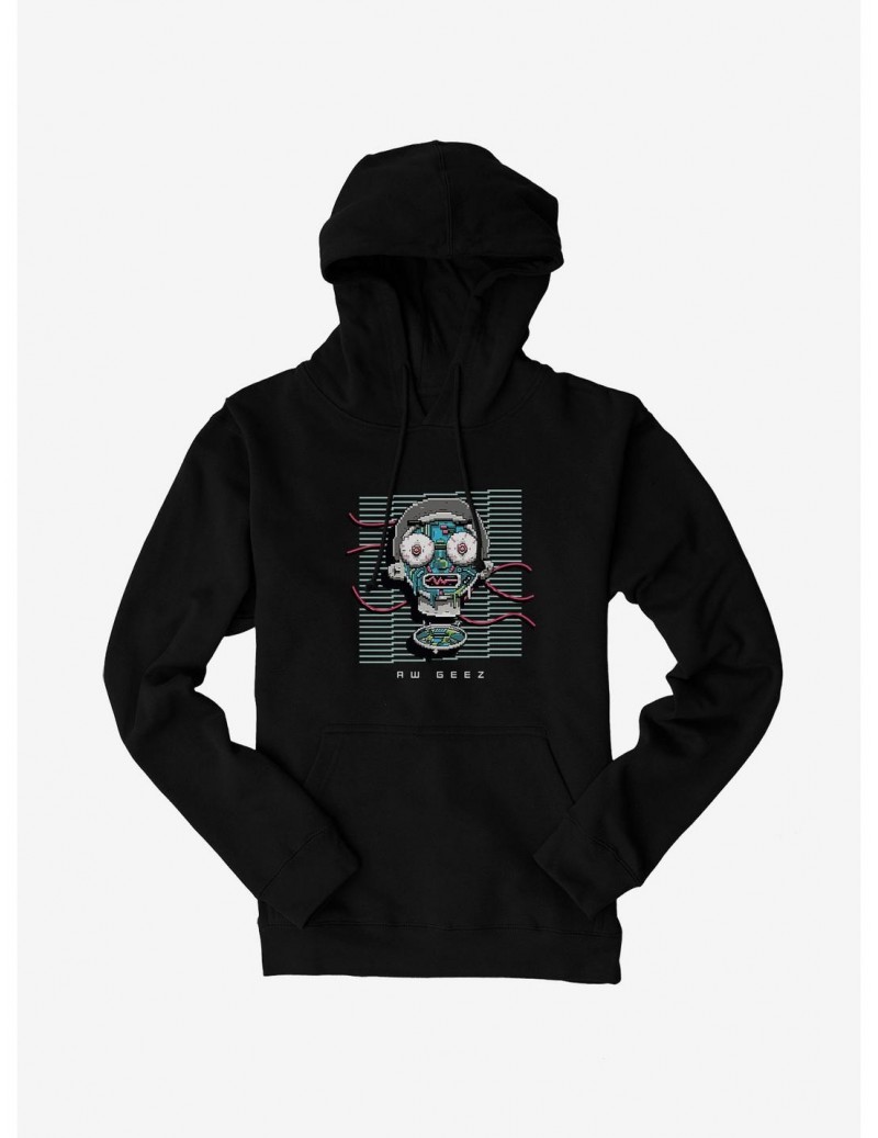 Crazy Deals Rick And Morty Aw Geez Hoodie $14.37 Hoodies