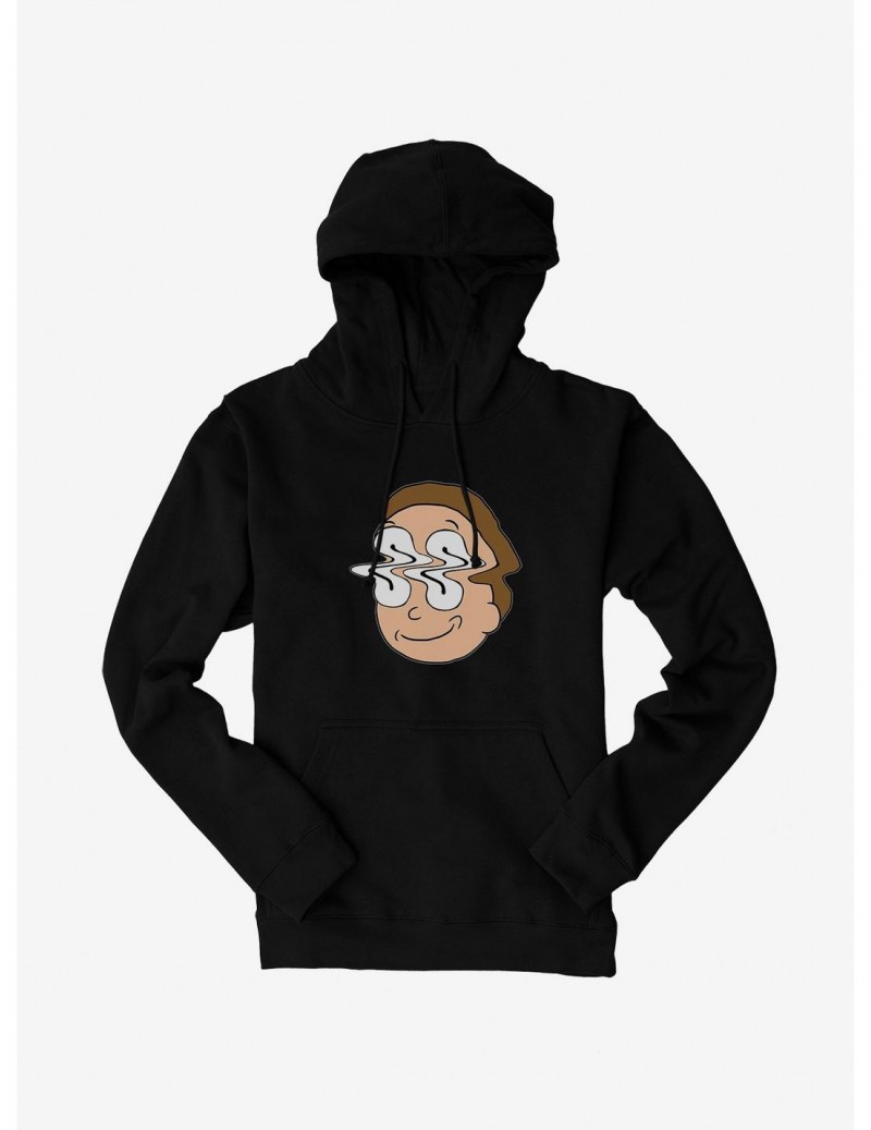 Trendy Rick And Morty Distorted Face Hoodie $15.80 Hoodies