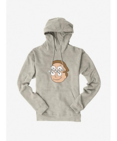 Trendy Rick And Morty Distorted Face Hoodie $15.80 Hoodies